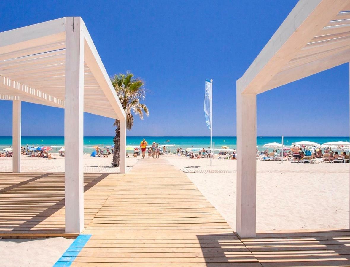 Lovely, New, Bright 3 Mins To Beach Apt 105 Sq Meters Аликанте Екстериор снимка